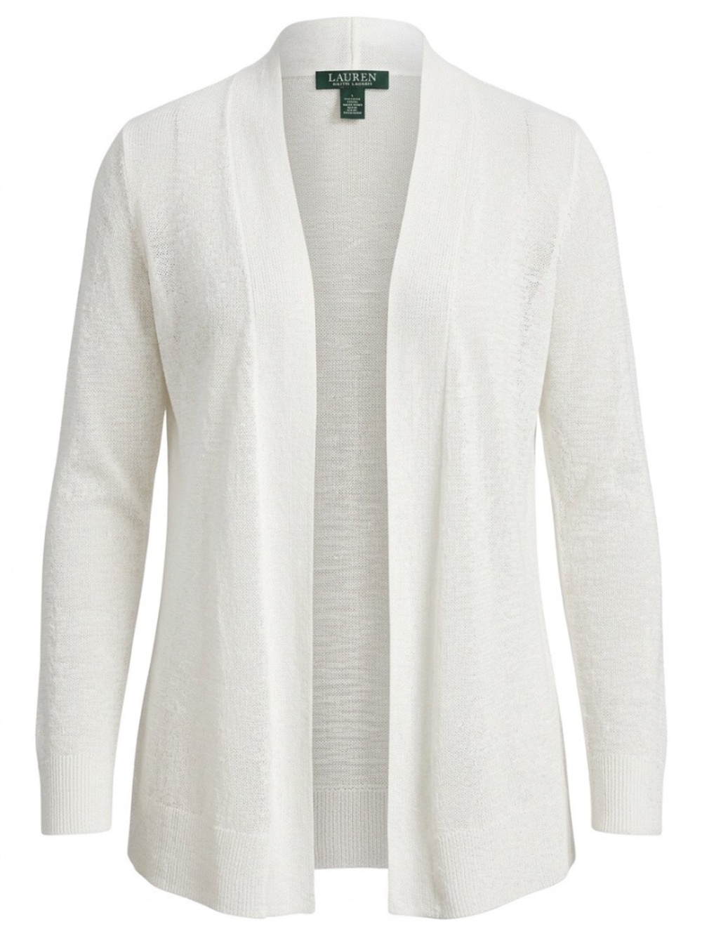 Lauren Ralph Lauren linen open front cardigan - size M 🌟